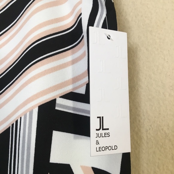 NWT Jules & Leopold Geometric Print Pencil Skirt - Picture 3 of 8